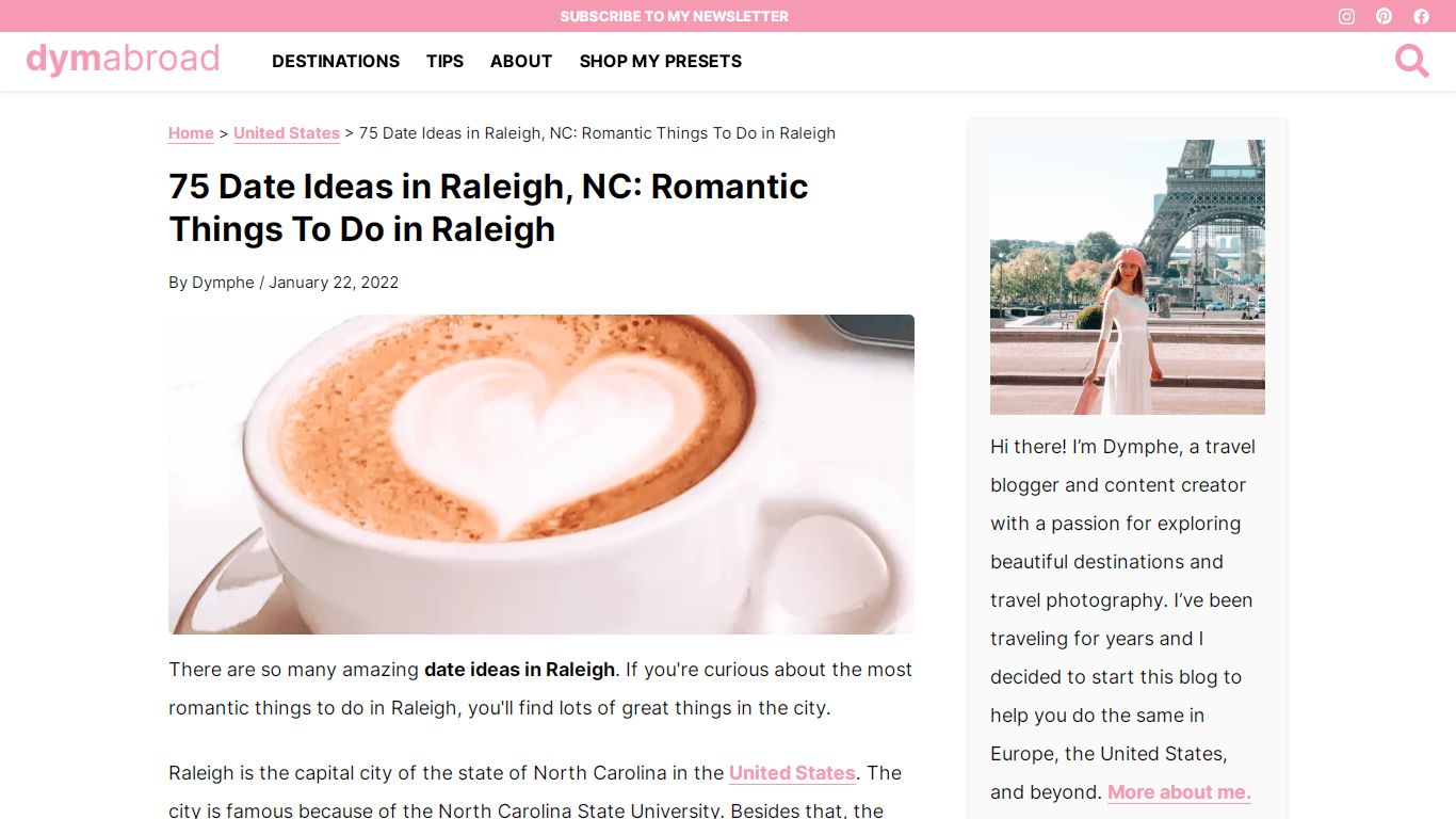 75 Date Ideas in Raleigh, NC: Romantic Things To Do in Raleigh - Dymabroad